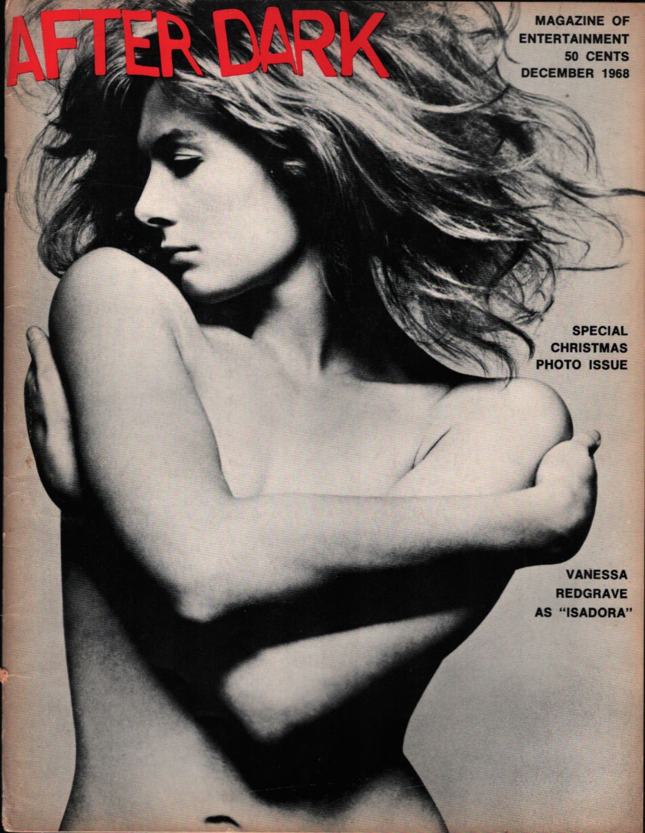 AFTER DARK magazine side cover December 1968