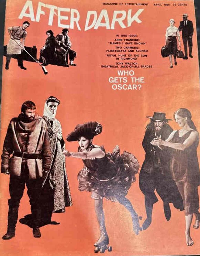 AFTER DARK magazine side cover April 1969