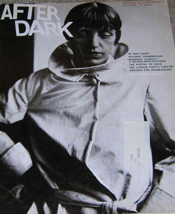 AFTER DARK magazine side cover July 1969