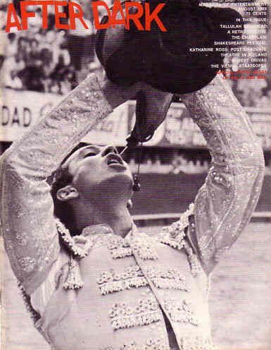 AFTER DARK magazine side cover August 1969