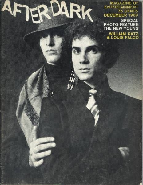AFTER DARK magazine side cover December 1969