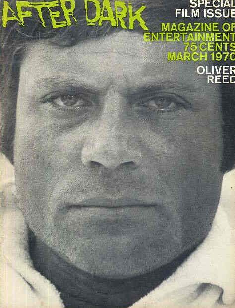 AFTER DARK magazine side cover March 1970