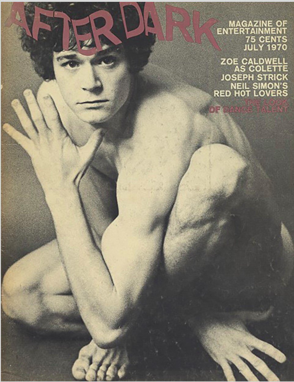 AFTER DARK magazine side cover July 1970