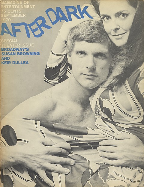 AFTER DARK magazine side cover September 1970