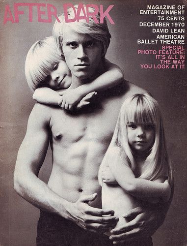 AFTER DARK magazine side cover December 1970