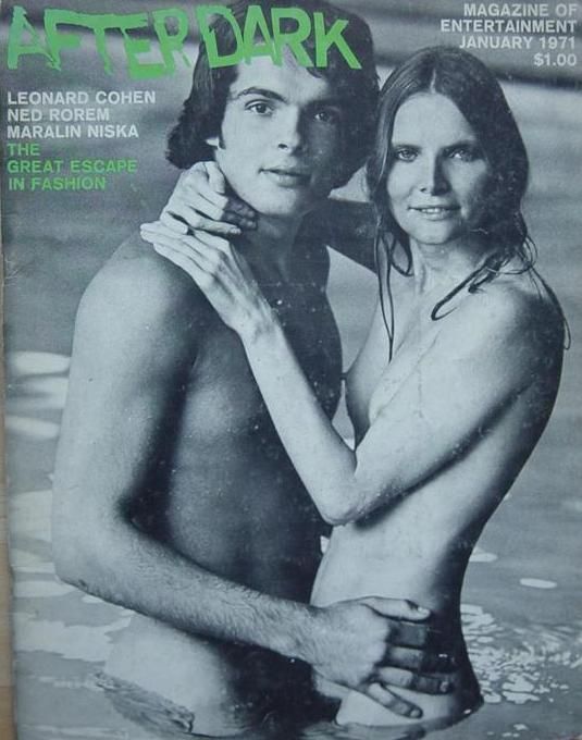AFTER DARK magazine side cover January 1971