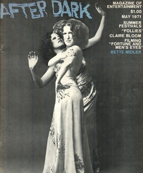 AFTER DARK magazine side cover May 1971