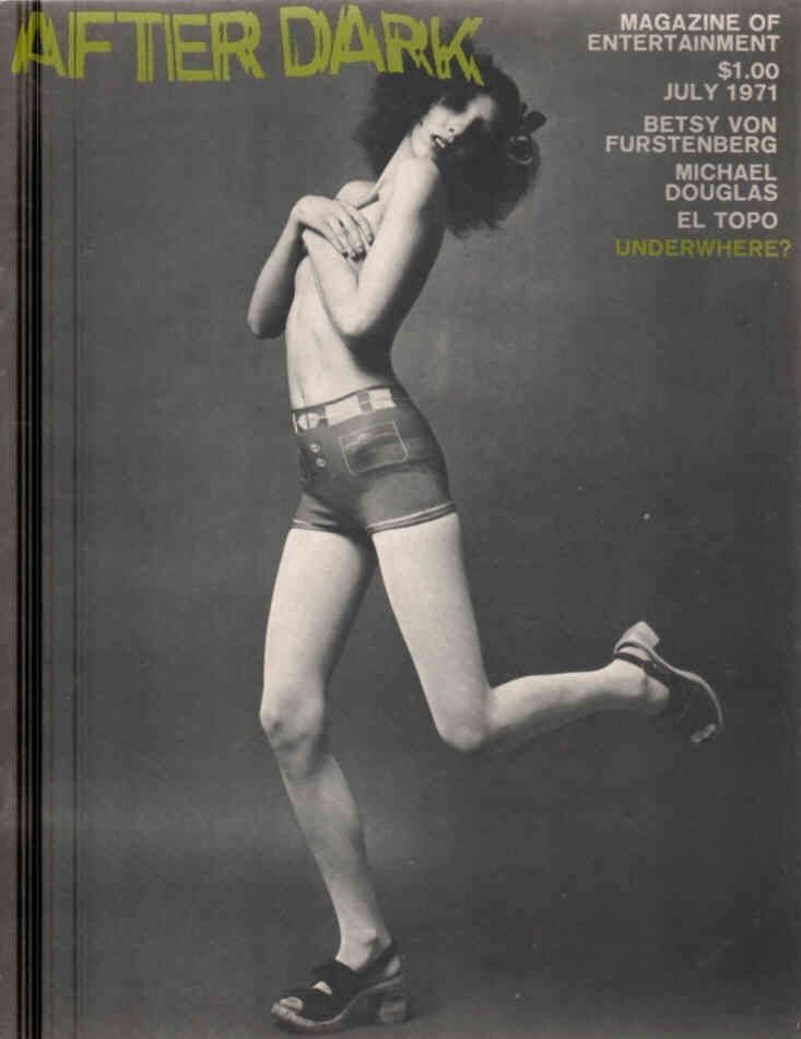 AFTER DARK magazine side cover July 1971