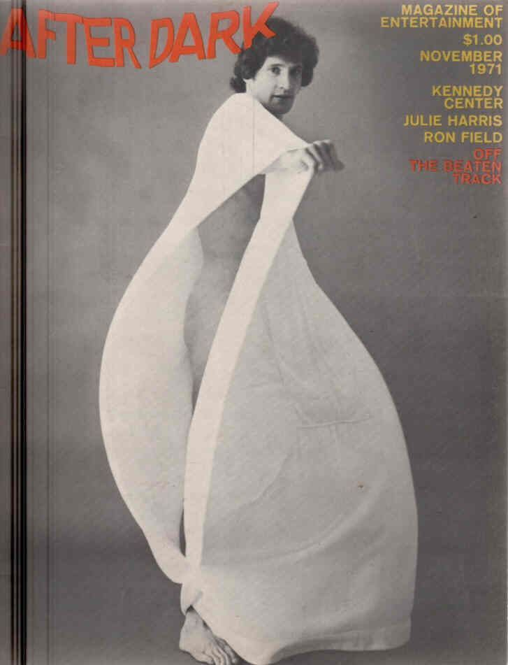 AFTER DARK magazine side cover November 1971