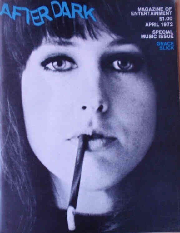 AFTER DARK magazine side cover April 1972