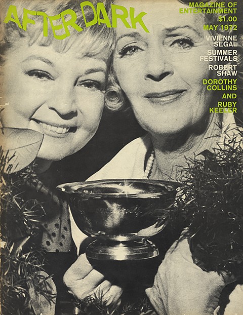 AFTER DARK magazine side cover May 1972