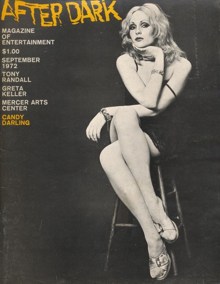AFTER DARK magazine side cover September 1972
