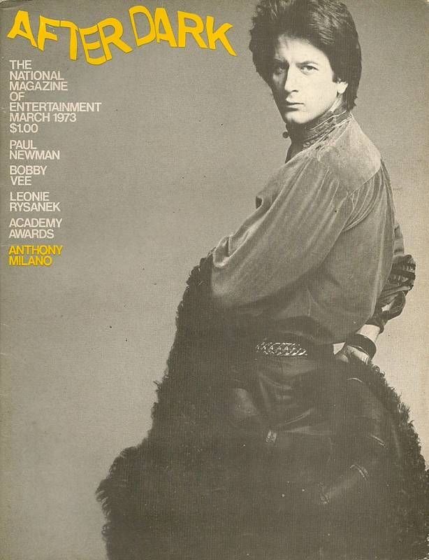 AFTER DARK magazine side cover March 1973