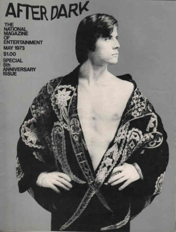 AFTER DARK magazine side cover May 1973