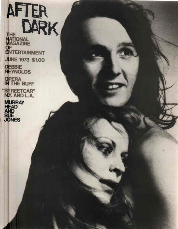 AFTER DARK magazine side cover June 1973