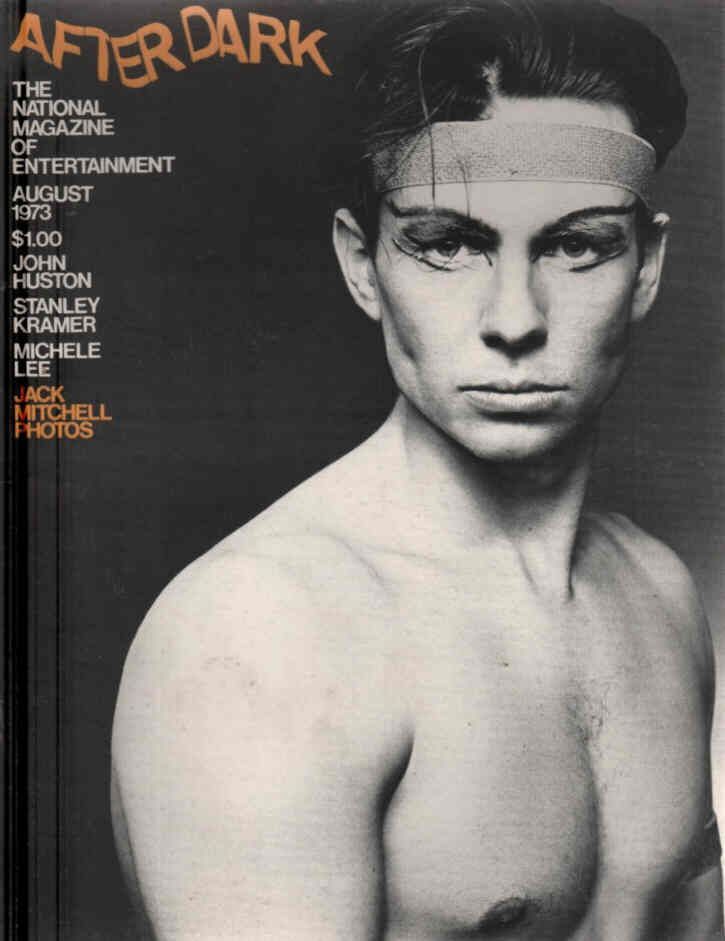 AFTER DARK magazine side cover August 1973