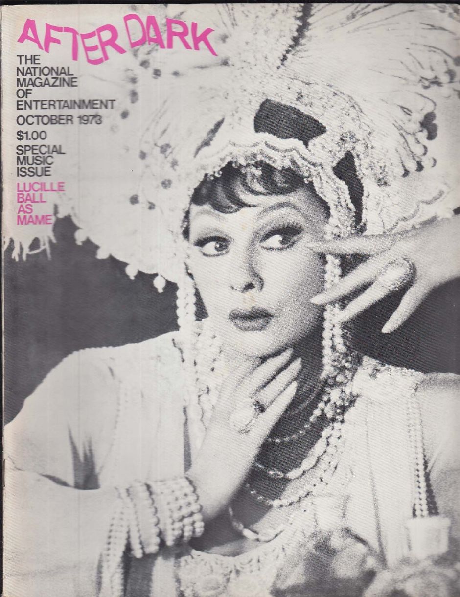 AFTER DARK magazine side cover October 1973