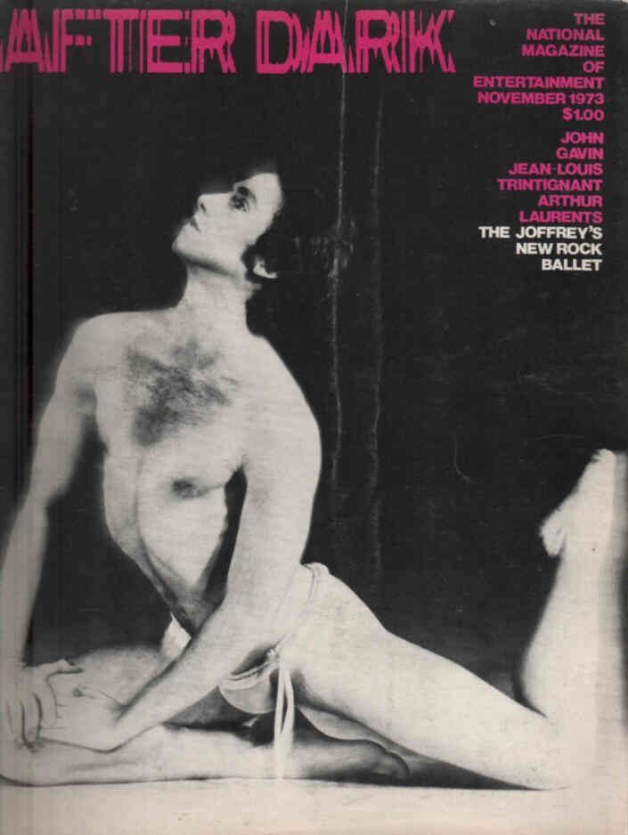 AFTER DARK magazine side cover November 1973