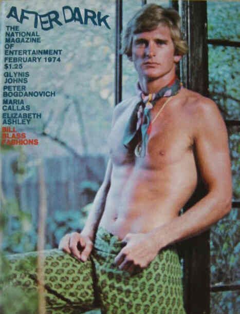 AFTER DARK magazine side cover February 1974