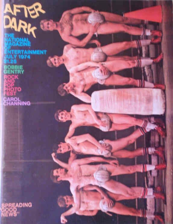 AFTER DARK magazine side cover July 1974
