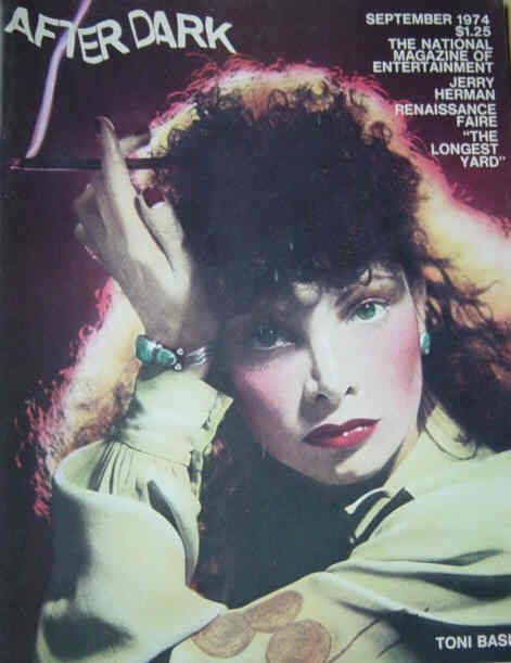 AFTER DARK magazine side cover September 1974