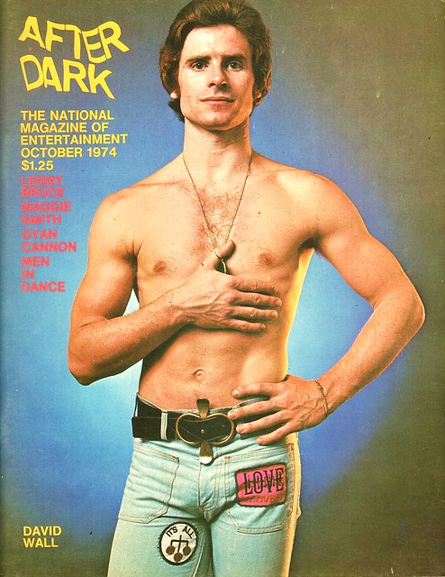 AFTER DARK magazine side cover October 1974