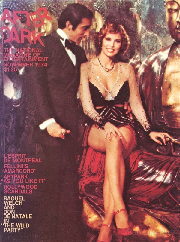 AFTER DARK magazine side cover November 1974