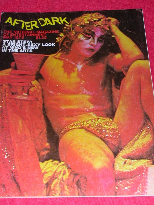AFTER DARK magazine side cover May 1975
