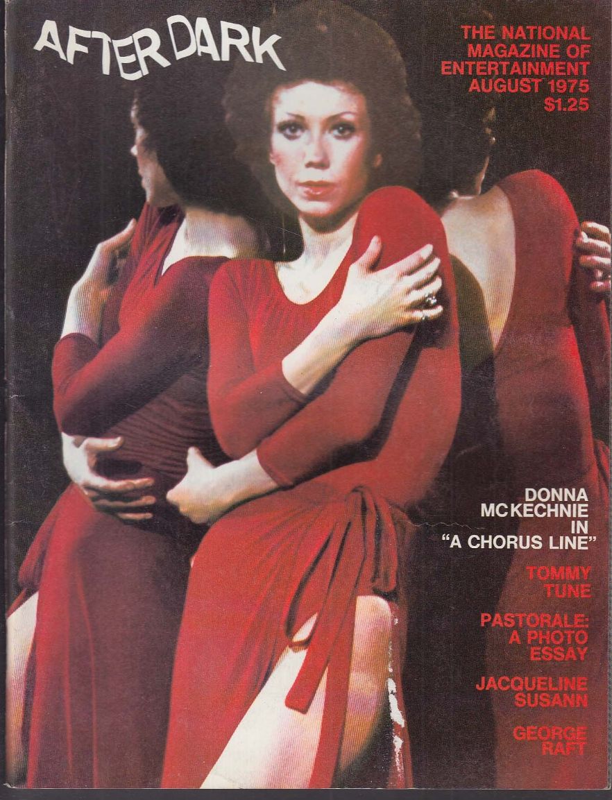 AFTER DARK magazine side cover August 1975