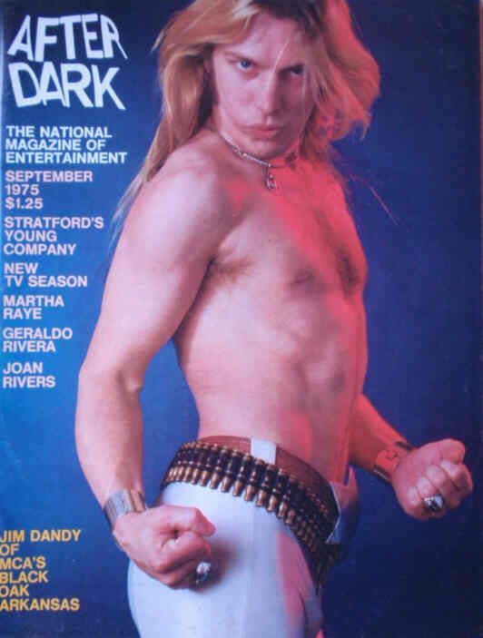 AFTER DARK magazine side cover September 1975