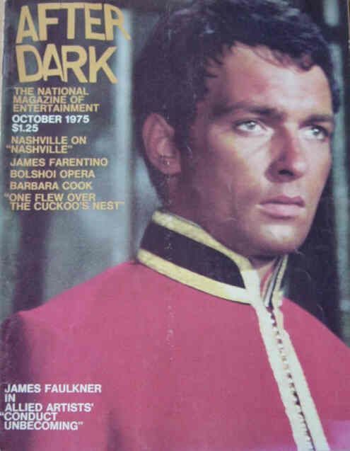AFTER DARK magazine side cover October 1975