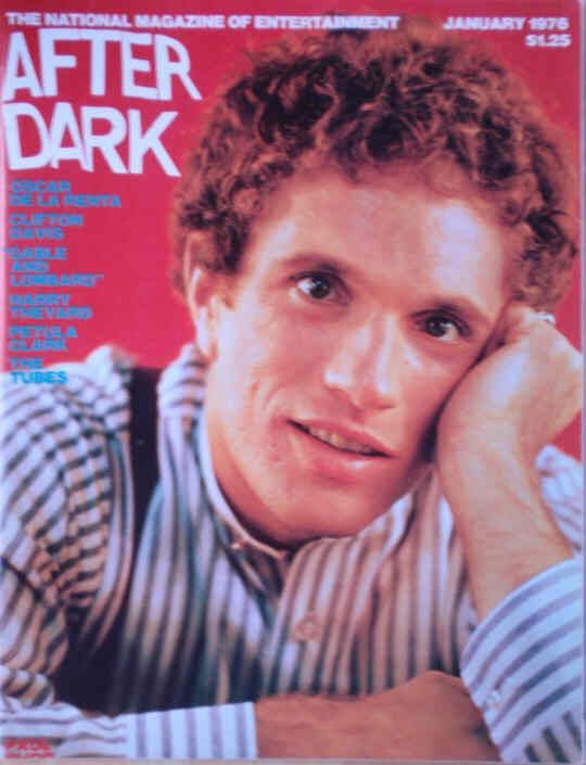 AFTER DARK magazine side cover January 1976