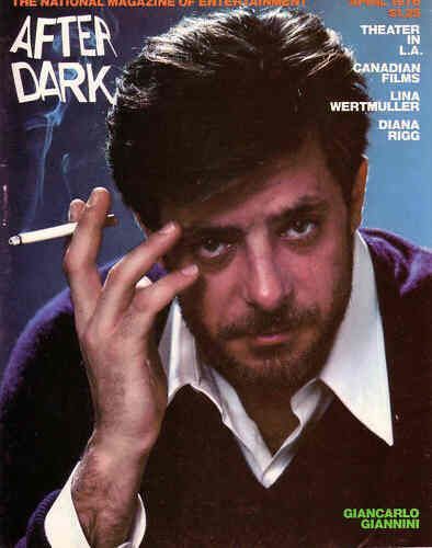 AFTER DARK magazine side cover April 1976