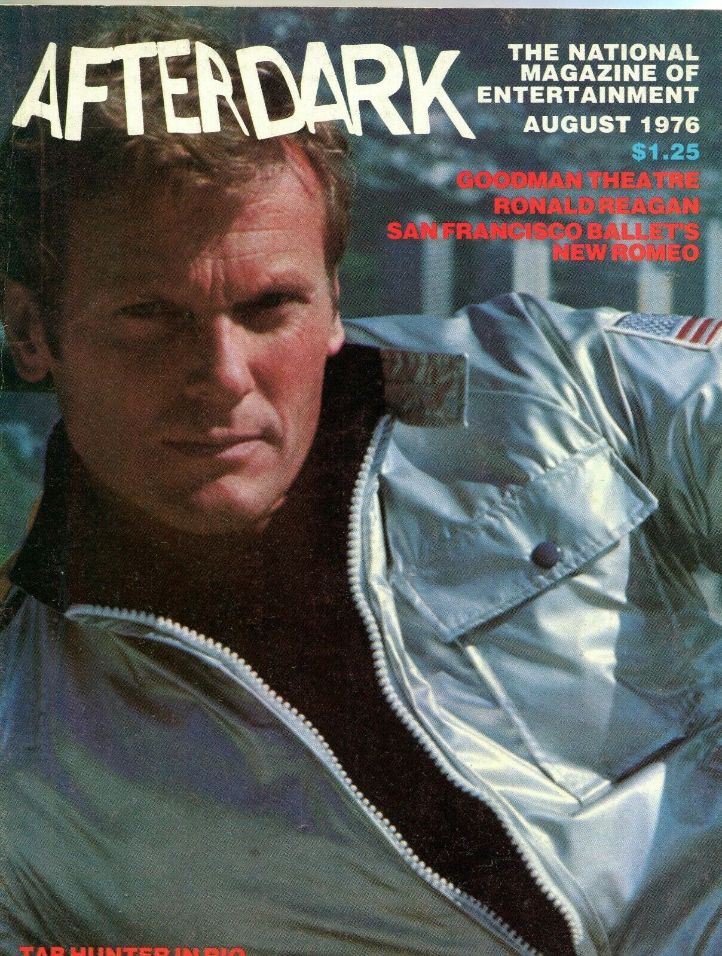 AFTER DARK magazine side cover August 1976