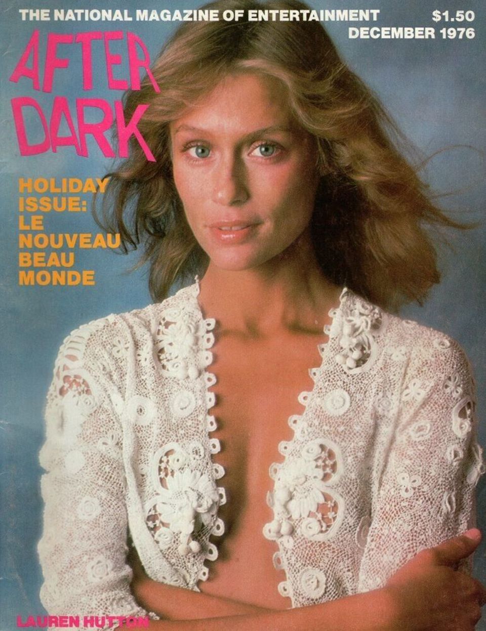 AFTER DARK magazine side cover December 1976