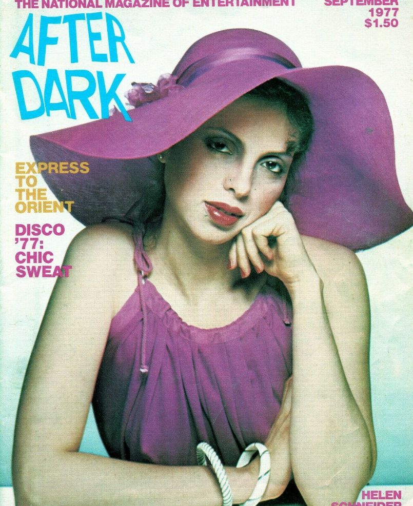 AFTER DARK magazine side cover September 1977
