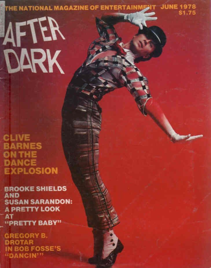AFTER DARK magazine side cover June 1978