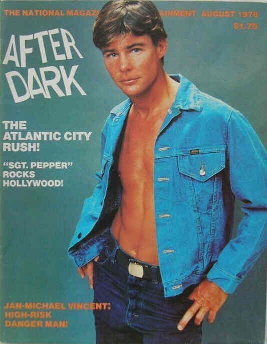 AFTER DARK magazine side cover August 1978