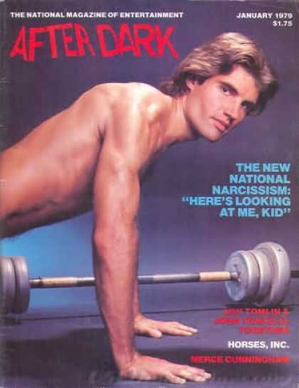 AFTER DARK magazine side cover January 1979