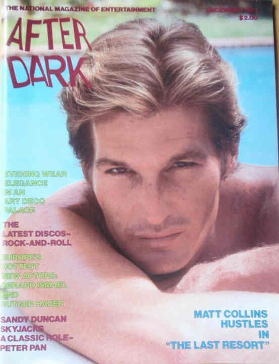 AFTER DARK magazine side cover December 1979