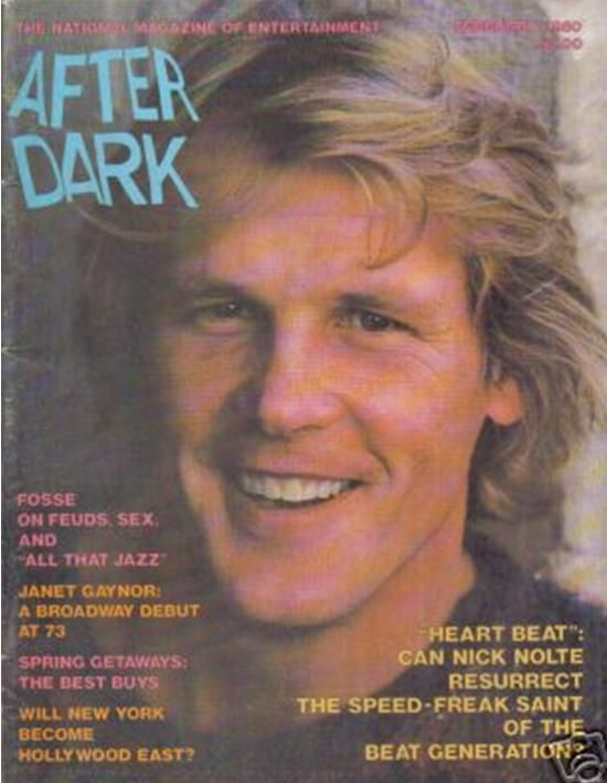 AFTER DARK magazine side cover February 1980