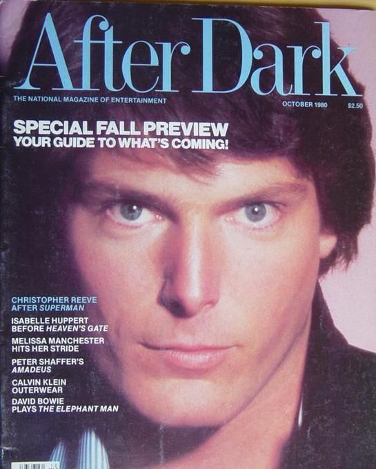 AFTER DARK magazine side cover October 1980