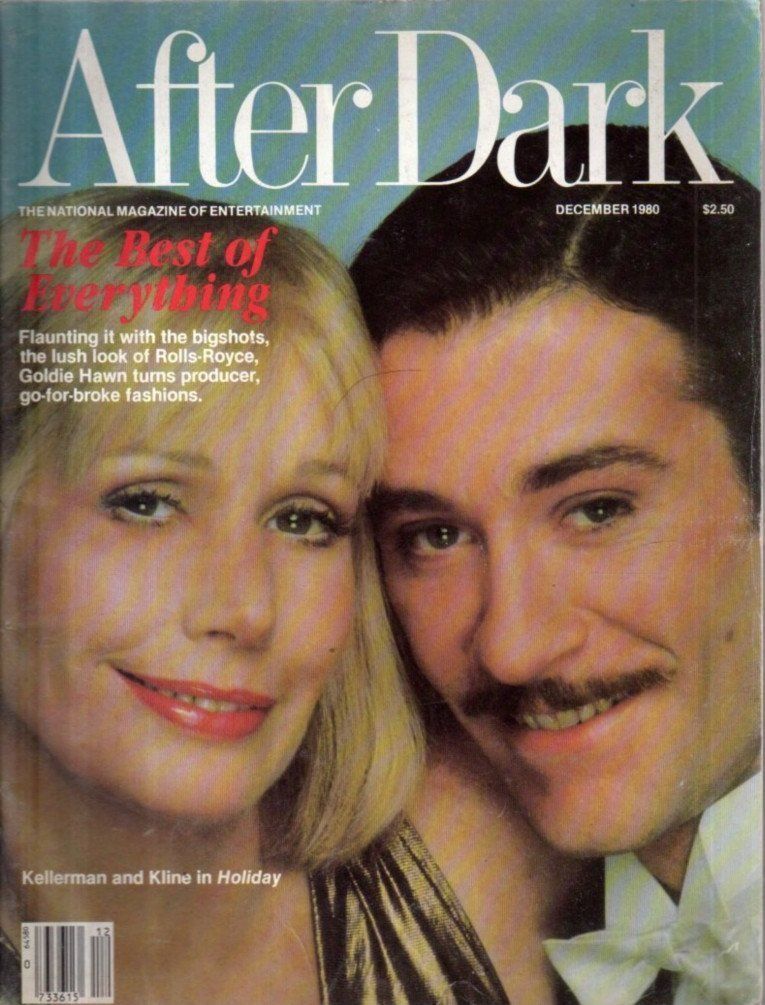 AFTER DARK magazine side cover December 1980