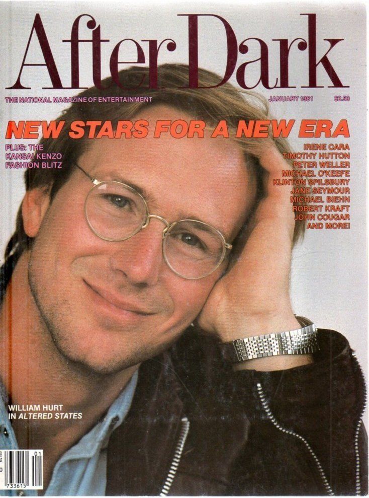 AFTER DARK magazine side cover January 1981