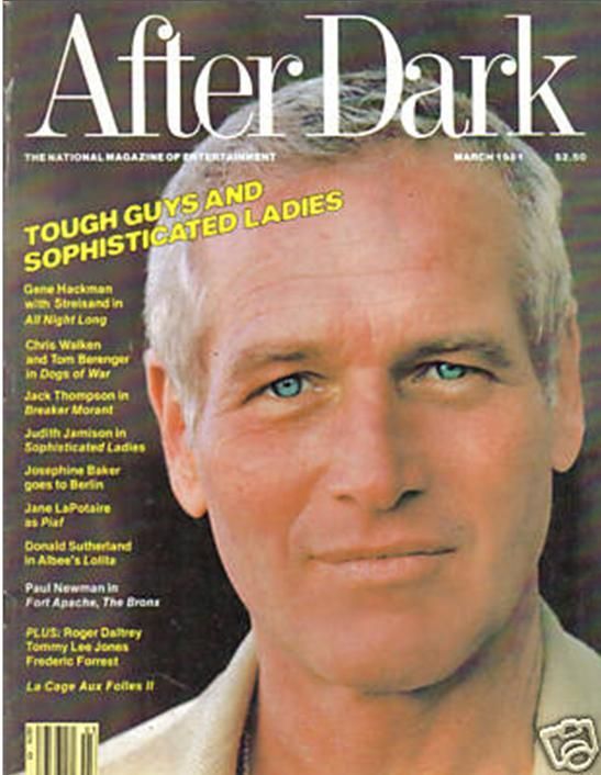 AFTER DARK magazine side cover March 1981