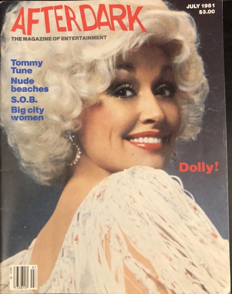 AFTER DARK magazine side cover July 1981