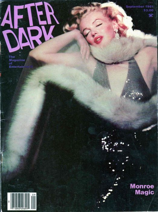 AFTER DARK magazine side cover September 1981