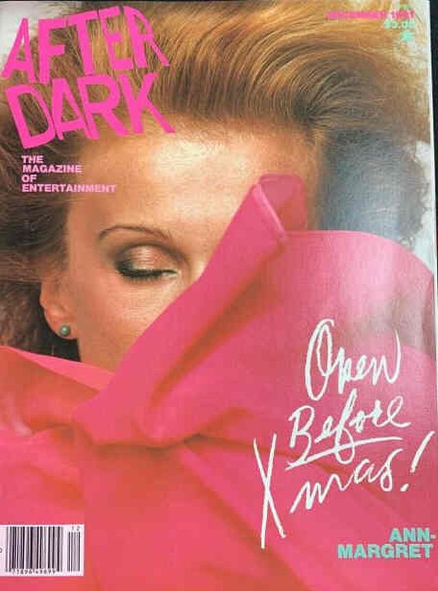 AFTER DARK magazine side cover December 1981