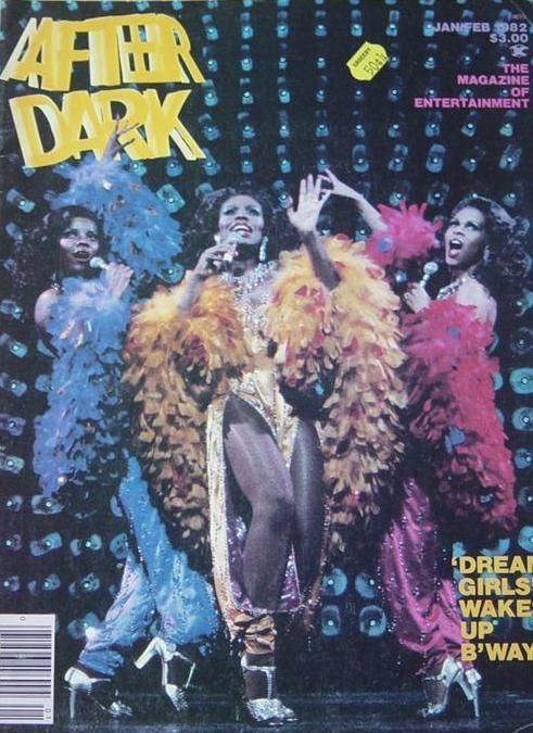 AFTER DARK magazine side cover January/February 1982
