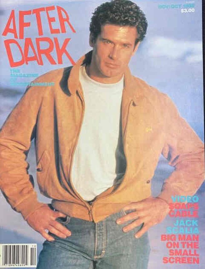 AFTER DARK magazine side cover October/November 1982